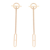 18K Rose Gold Echappee Earrings