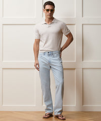 Straight Fit Summerweight Jean in Bleachout