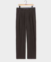 Italian Linen Herringbone Wythe Trouser