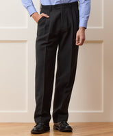 Italian Striped Linen Wythe Trouser