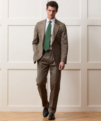 Italian Wool Herringbone Madison Trouser