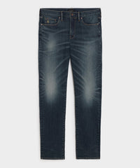 Slim Fit Jean in Slub Worn Wash