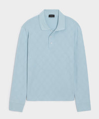 Cotton Jacquard Polo