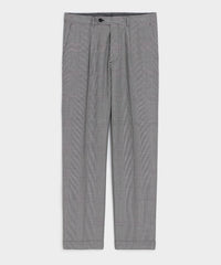 Italian Wool Glen Plaid Madison Trouser
