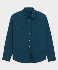 Welt Pocket Poplin Big Shirt