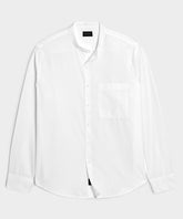 Poplin Band Collar Big Shirt