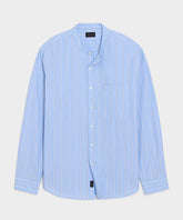 Poplin Band Collar Big Shirt