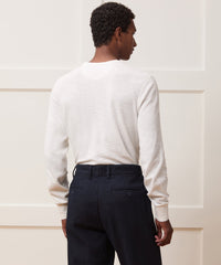 Lightweight Mini Waffle Henley