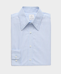 Poplin Long Point Collar Dress Shirt
