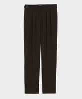Italian Gabardine Single Belt Gurkha Trouser
