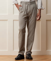 Italian Gabardine Single Belt Gurkha Trouser