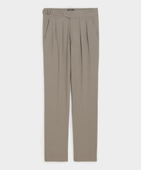 Italian Gabardine Single Belt Gurkha Trouser