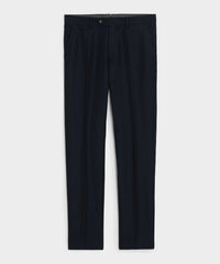 Italian Cotton-Linen Pinstripe Sutton Trouser