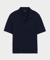 Cotton-Cashmere Sweater Polo
