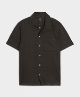 Italian Linen-Cotton Knit Shirt
