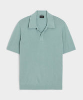 Silk-Cashmere Montauk Sweater Polo