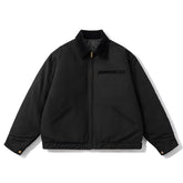 Mens Vintage Jackets Vintage Winter West Coast Lapel Colour Matching Jacket