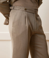 Italian Cavalry Twill Side Tab Trouser