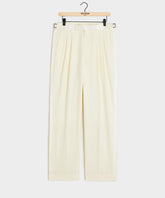 Relaxed Italian Wool Tuxedo Trouser