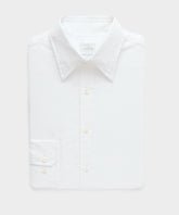 Seersucker Long Point Collar Dress Shirt