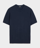 Silk-Cashmere Sweater Tee