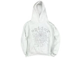 Sp5der Rhinestone Logo Hoodie
