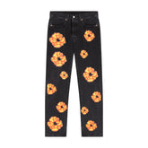 Denim Tears "Offset Tears" Black Jeans