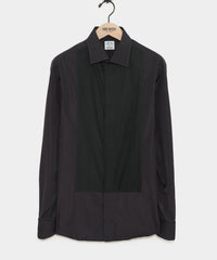 Hamilton + Todd Snyder Cotton Pleated Spread Collar Tuxedo Shirt