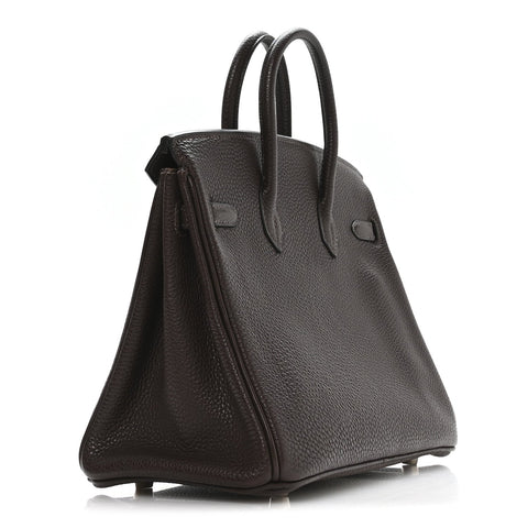 Togo Birkin 25 Chocolate