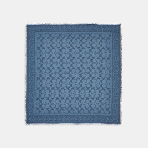 Coach Outlet Signature Oversized Square Scarf