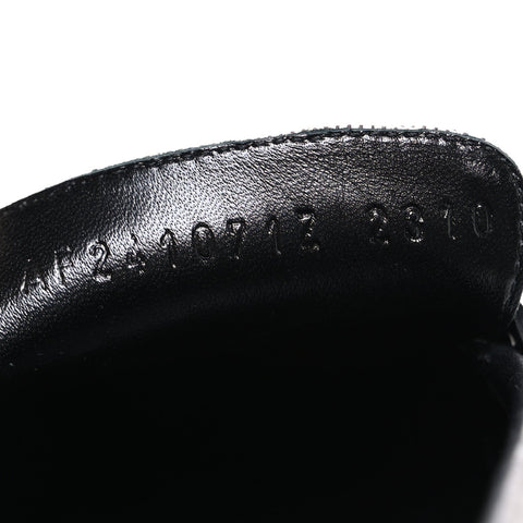Toile De Coton Calfskin Womens Paris Loafers 37 Black Prunoir