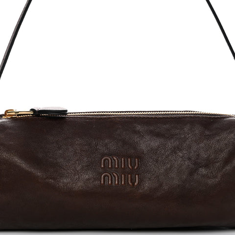 Nappa Aviator Mini Pouch Briarwood