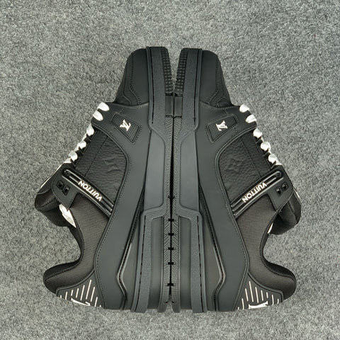 LV Trainer 'Embossed Monogram Black'