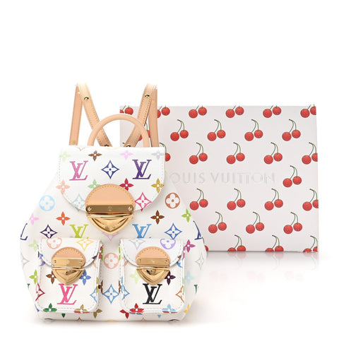 LV X TM Monogram Multicolor Venice Backpack White