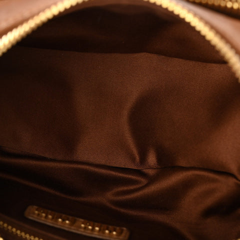 Nappa Multi Pocket Hobo Caramel