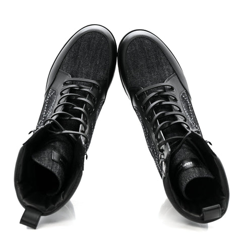 Denim Malletage Laureate Platform Desert Boots 39 Dark Blue
