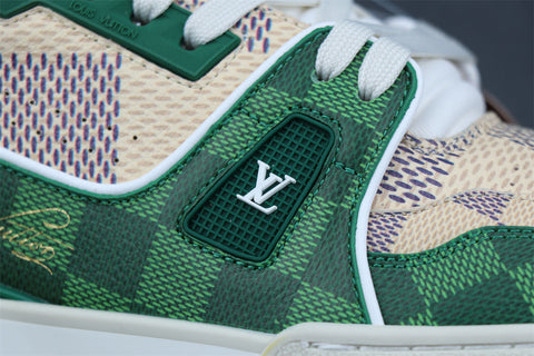 LV Trainer Damier 'White Green'
