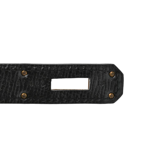 Epsom Birkin 30 Black