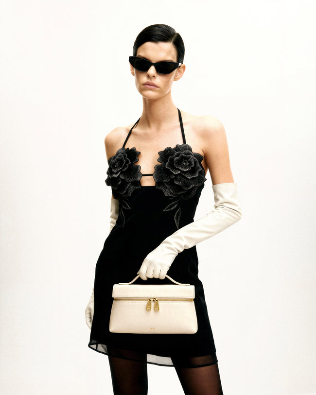Thea Top Handle Bag - White Main Image