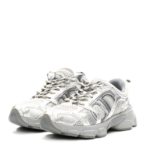 Technical Mesh Dior Chrono Sneakers 36 Silver