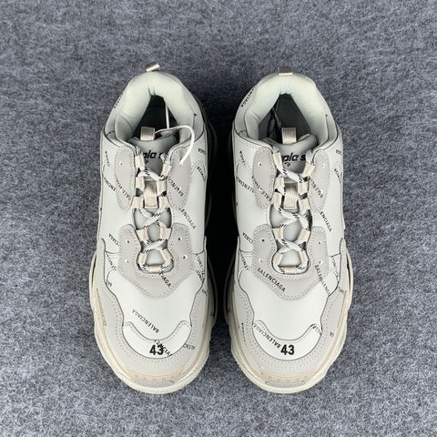 Balenciaga Triple S 'Allover Logo - Grey'