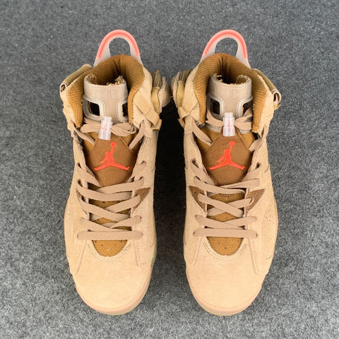 Travis Scott x Air Jordan 6 Retro 'British Khaki'