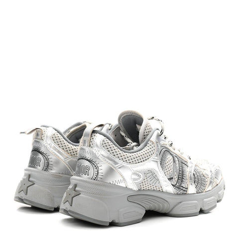 Technical Mesh Dior Chrono Sneakers 36 Silver
