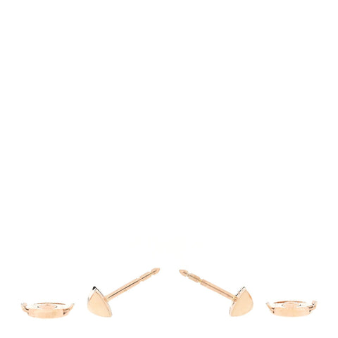 18K Rose Gold Clou d'H Stud Earrings