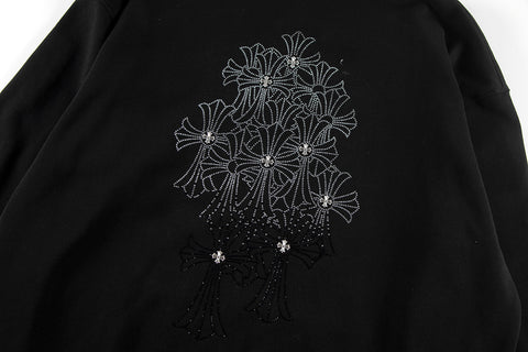 Chrome Hearts New Zip Up Hoodie -TQ02