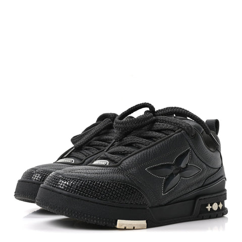 Mens LV Skate Sneakers 7.5 Black