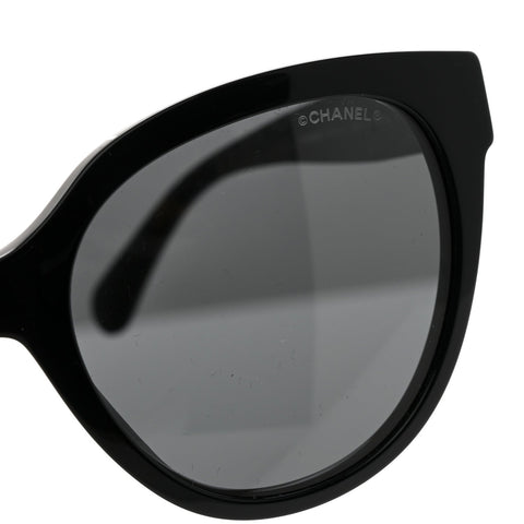Acetate CC Butterfly Sunglasses 5414-A Black