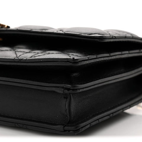 Lambskin Cannage Mini My Dior Bag Black