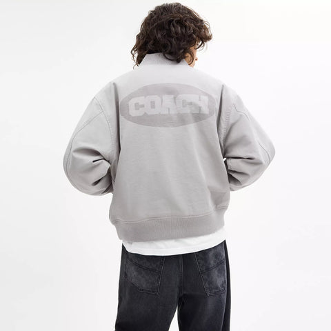 Coach Outlet Canvas Varsity Jacket