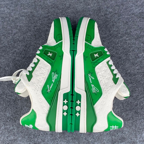 LV Trainer Low '#54 Signature - Green White'
